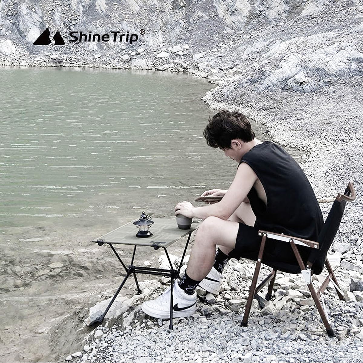 Amazon.co.jp: ShineTrip ローテーブル 3個セット 折りたたみ 堅牢